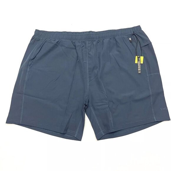 Swet Tailor‎ Active Men's Admiral Blue Lined Shorts Size 2XL NWT - Picture 1 of 4